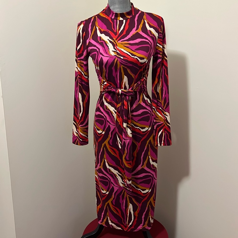 Beautiful mock neck dress
